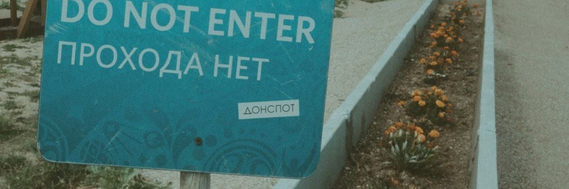 a close up of a sign